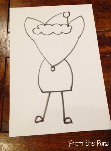Christmas Mouse Directed Drawing | Blog Hoppin' | Bloglovin’